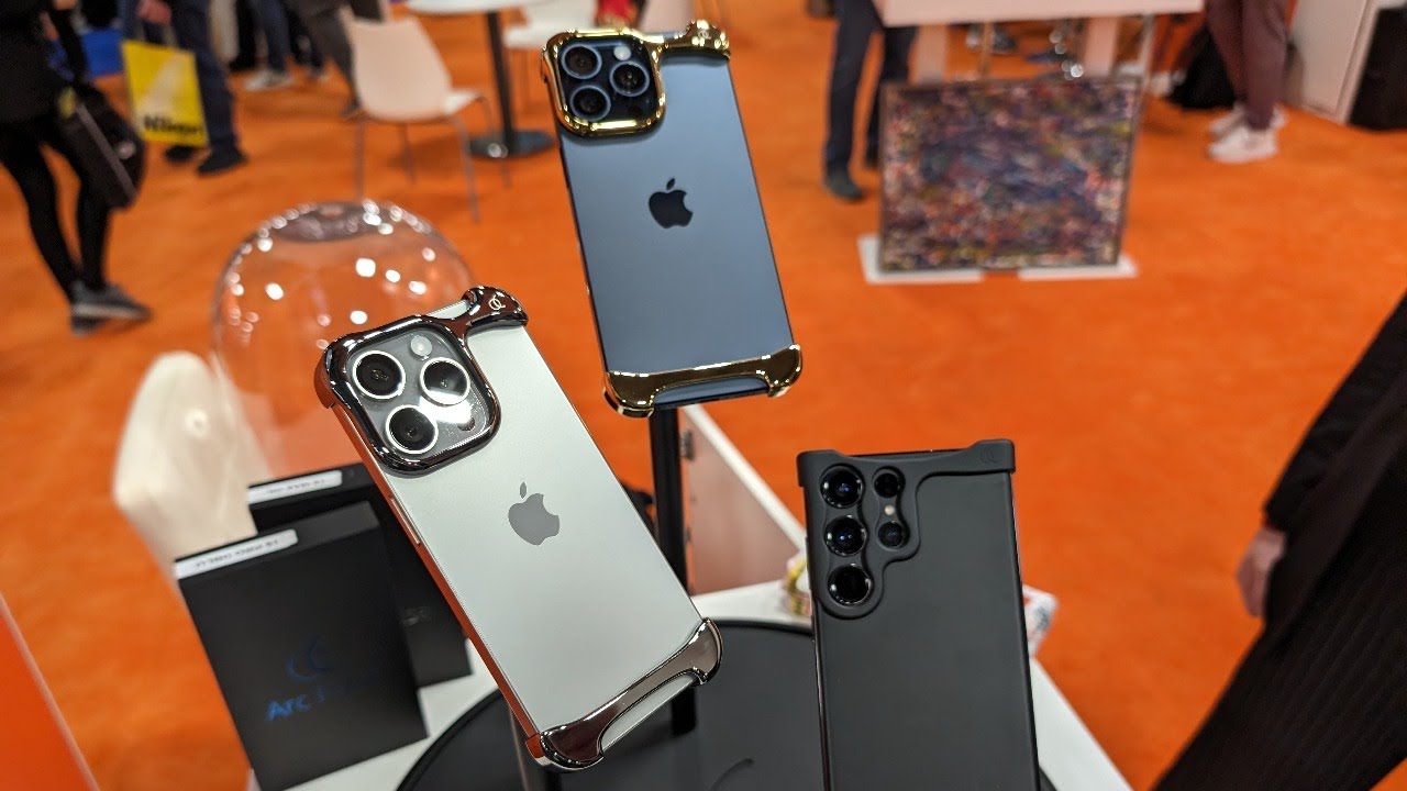 this iPhone case is classy AF! ARC PULSE @ CES 2024 #CES24 - YouTube