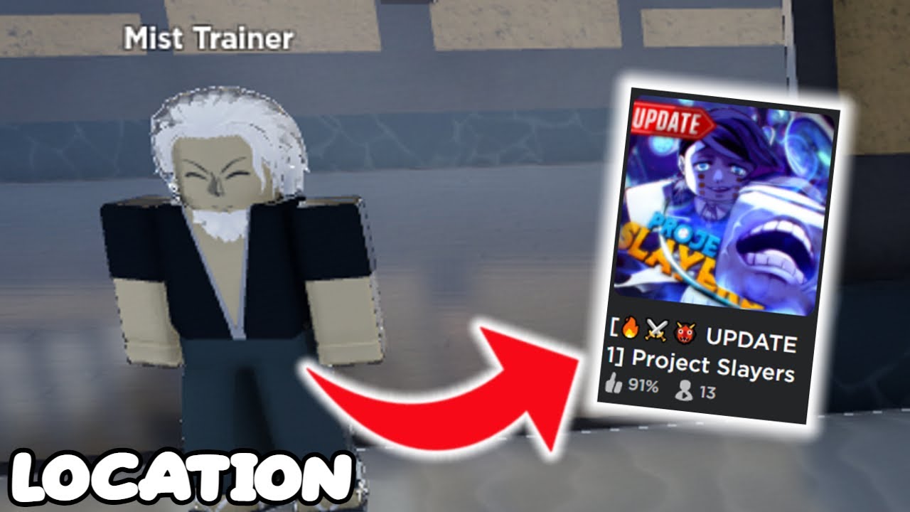 Muichiro/Mist Trainer Location + Requirements In Project Slayers Update 1 