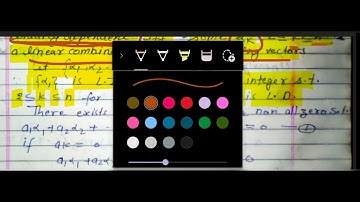 Vector Space - 7 ( Theorems of LD and LI)