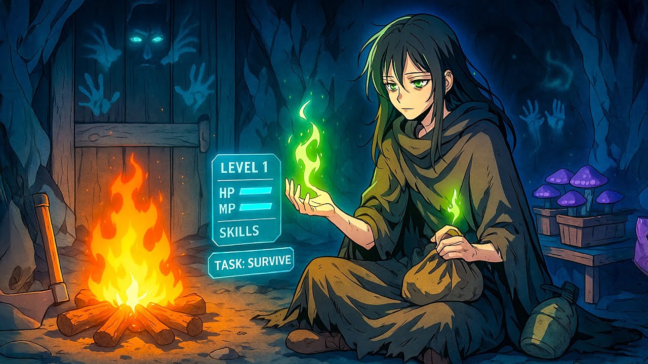 I Woke Up In Sick Girl In A Cave — But I Have A System, And I’m About To Rule This Apocalypse!