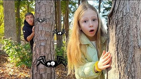 Nastya and safety rules for kids in the forest