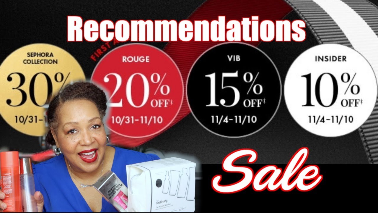 Рекомендации Sephora: праздничная распродажа VIB 2025! Мой выбор