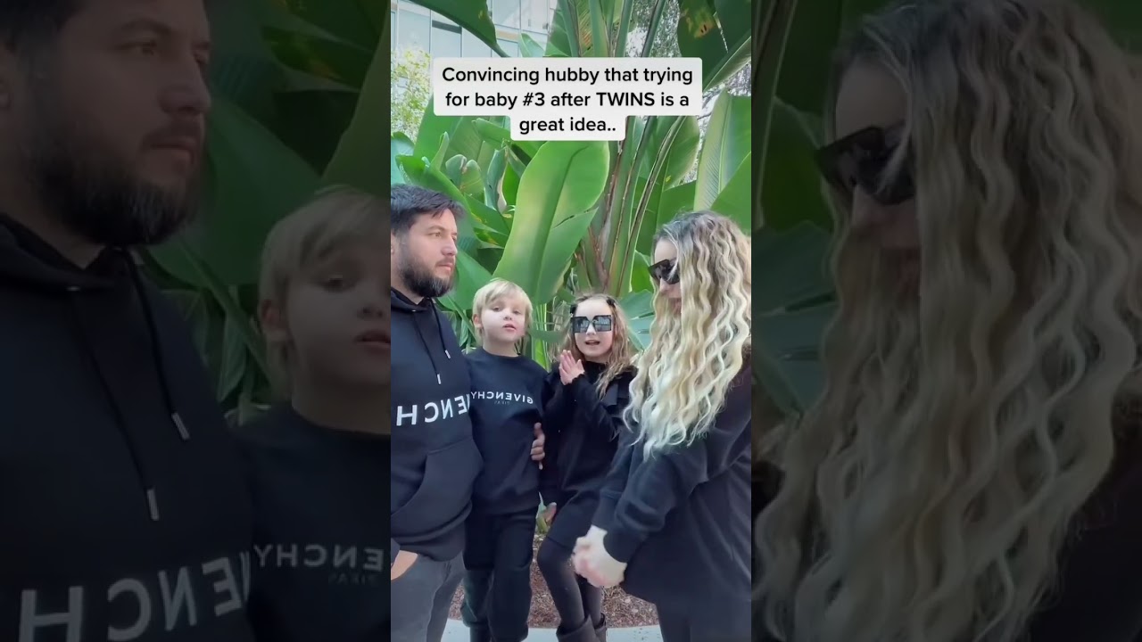 Twin parents tried for baby#3 and it was a surprise! Twins again