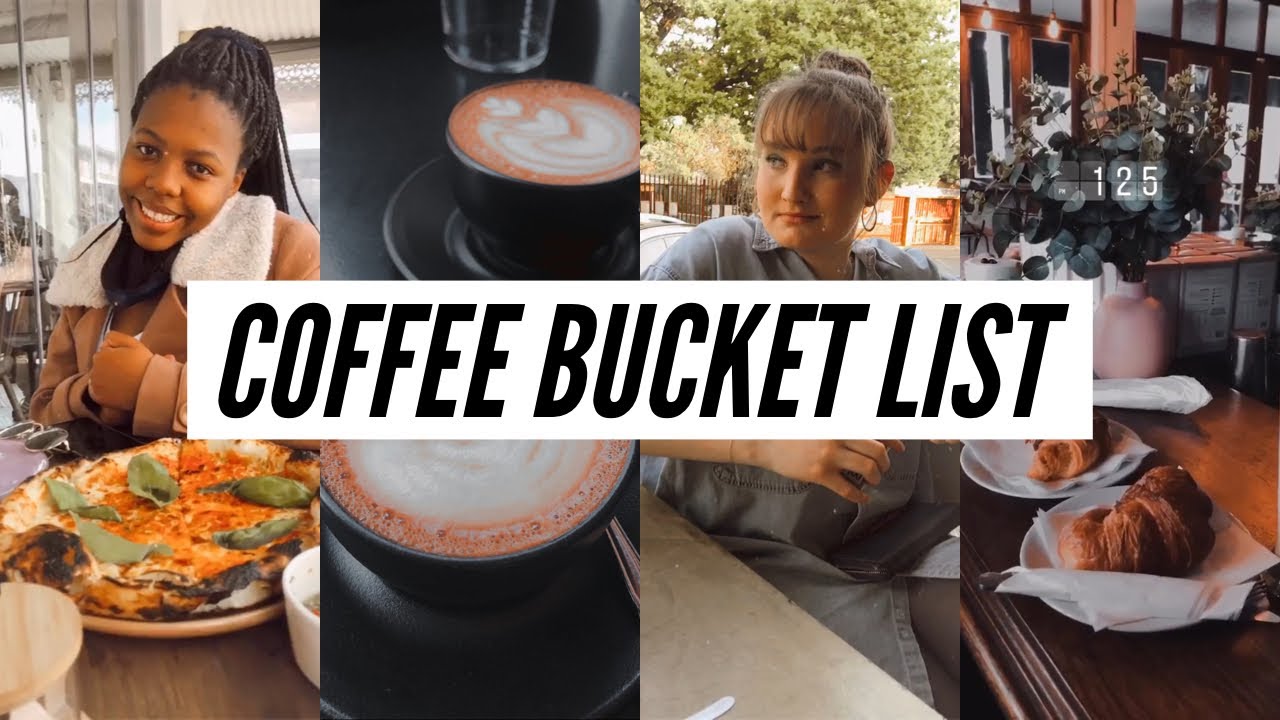 coffee BUCKET LIST + SET experience! kingtash YouTube