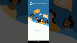 freeconference call mobile screenshot 2