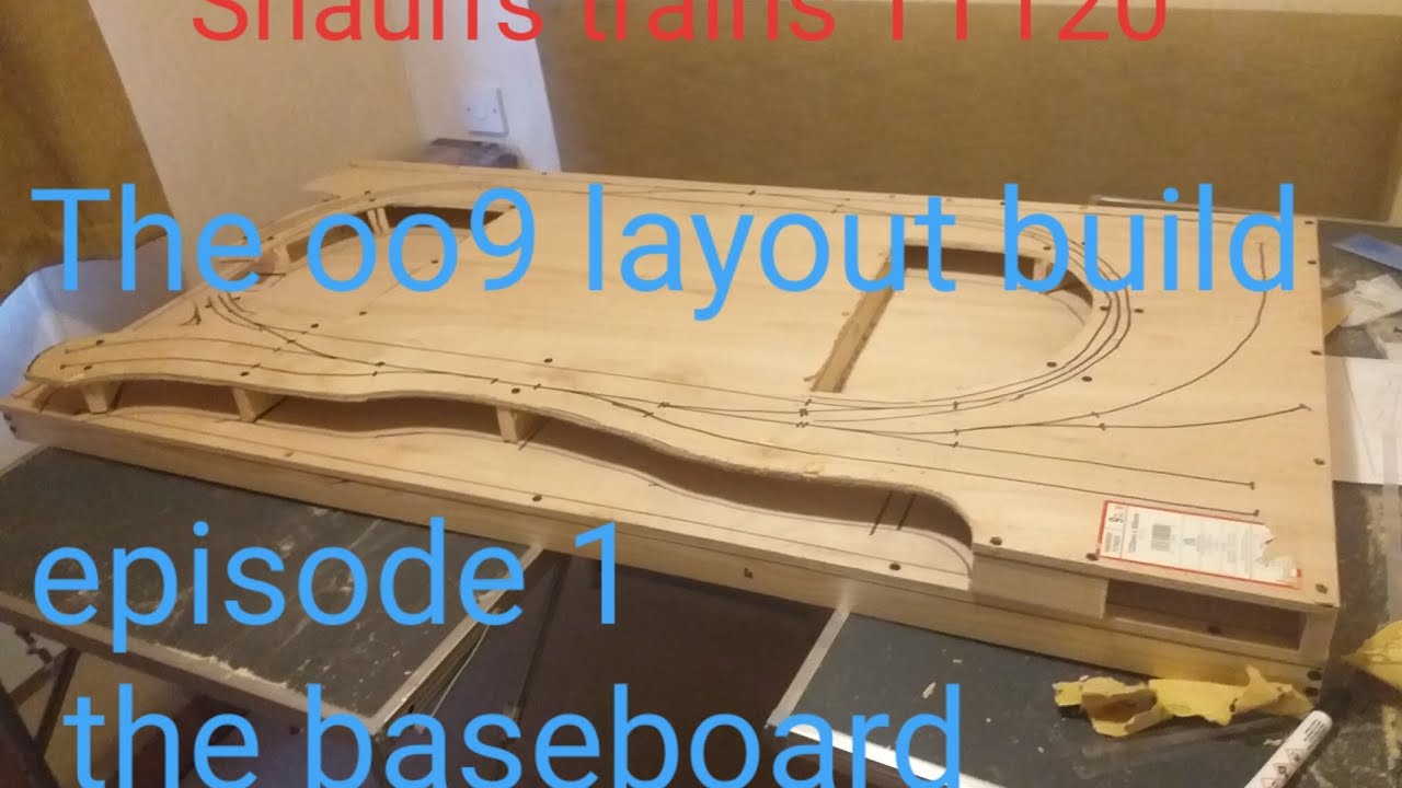 Simple 009 Layout OO9 layout build, episode 1 the baseboard - YouTube
