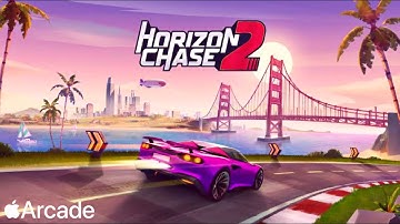 Horizon Chase 2 - Apple Arcade - First Impression Gameplay (iOS)