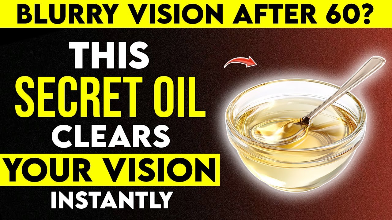 Top 3 Natural Oils to Repair Your Eyes While You Sleep – Perfect for Seniors