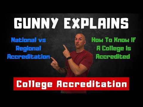 Video: How Does University Accreditation Work?