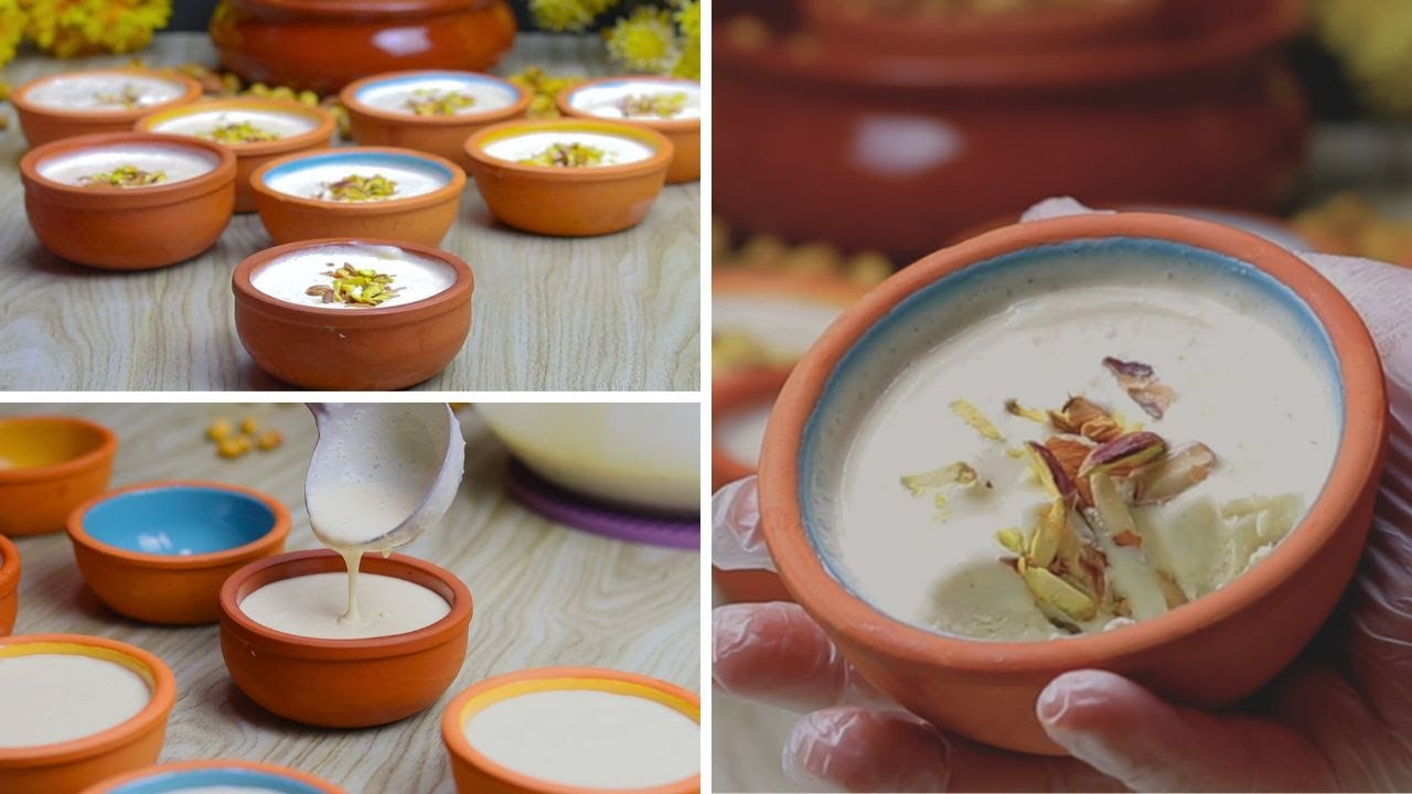 Eid Special Matka Kulfi Recipe | No Cook Method | Matka Malai Kulfi ...