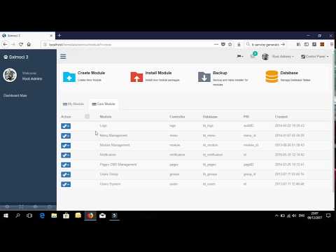 Codeigniter CRUD Builder With SXIMO Builder Chapter I