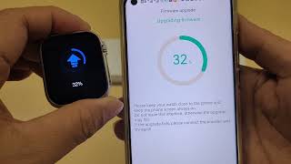How to update the iwo watch ultra smart watch software firmware screenshot 5