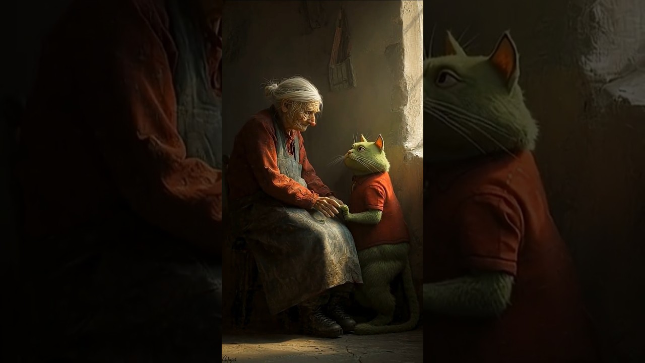 An Old Woman’s Heart Belonged to a Cat 