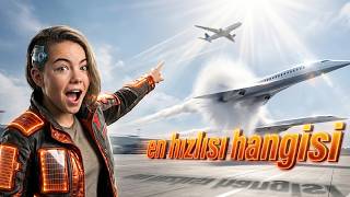 En Hızlı Yolcu Uçakları I Dünden Bugüne Hız Karşılaştırması - The Fastest Passenger Aircraft