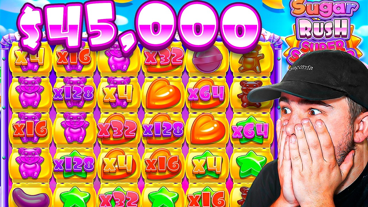 I Spent Over $45,000 On Sugar Rush Super Scatter!!!!