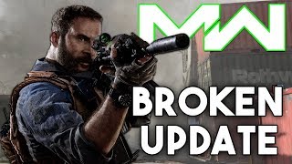 The Broken Update Modern Warfare