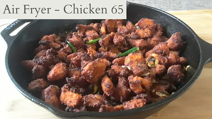 Instant Pot Air Fryer Lid - Chicken 65 | Air Fryer Recipes |  Malayalam