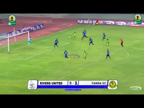 🔴#live Rivers United vs Yanga sc ( 0-1 ) robo fainali Kombe La Shirikisho Leo