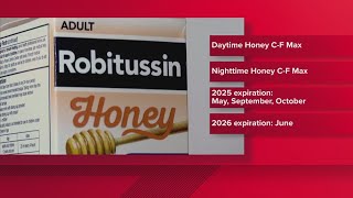 Robitussin recalls several types of medicine