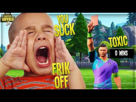 EXPOSING FAKE SOCCER SKIN stats AFTER DESTROYING HIM in FORTNITE PLAYGROUND MODE (Fortnite Trolling)