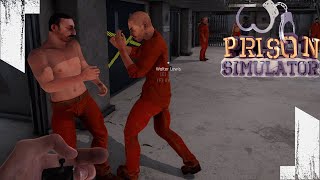 ★ Counting prisoners and beating them with nightsticks -- Prison Simulator gameplay -- pt 1 screenshot 5