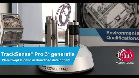 TrackSense® Pro 3e generatie draadloze dataloggers