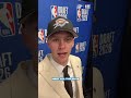 Bennett Stirtz checking in from the Draft 👋