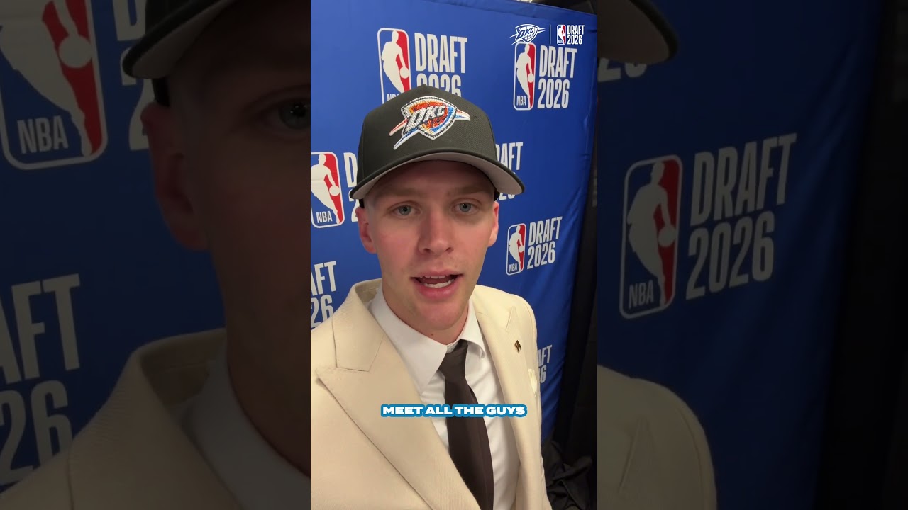 Bennett Stirtz checking in from the Draft 👋