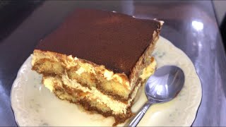 Chocolate TIRAMISU without eggs and without coffee