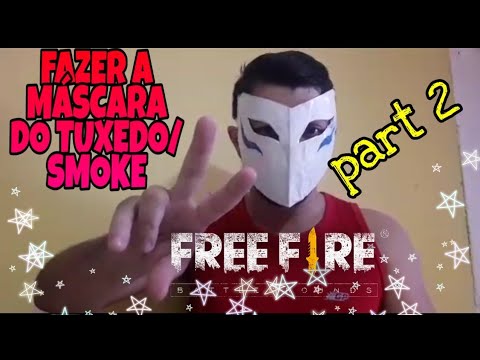 Como Fazer a máscara do TUXEDO ou SMOKE do Free Fire ...