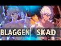 GBVSR: 🔥Blaggen (Lucilius) Vs Skad (Lucilius)🔥 | High Level Gameplay.