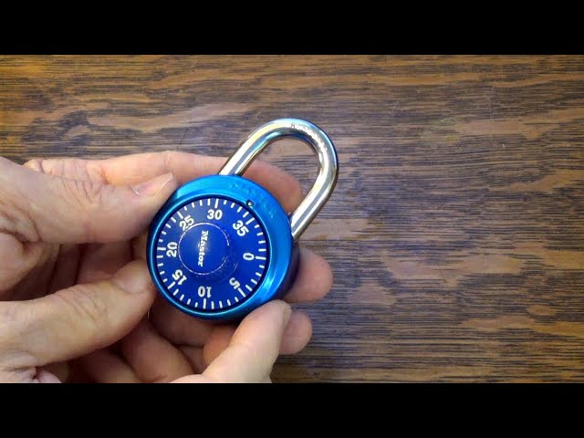 Opening a Master Combination Lock Without Knowing the Password, in Less  Than 5 Minutes!!! 