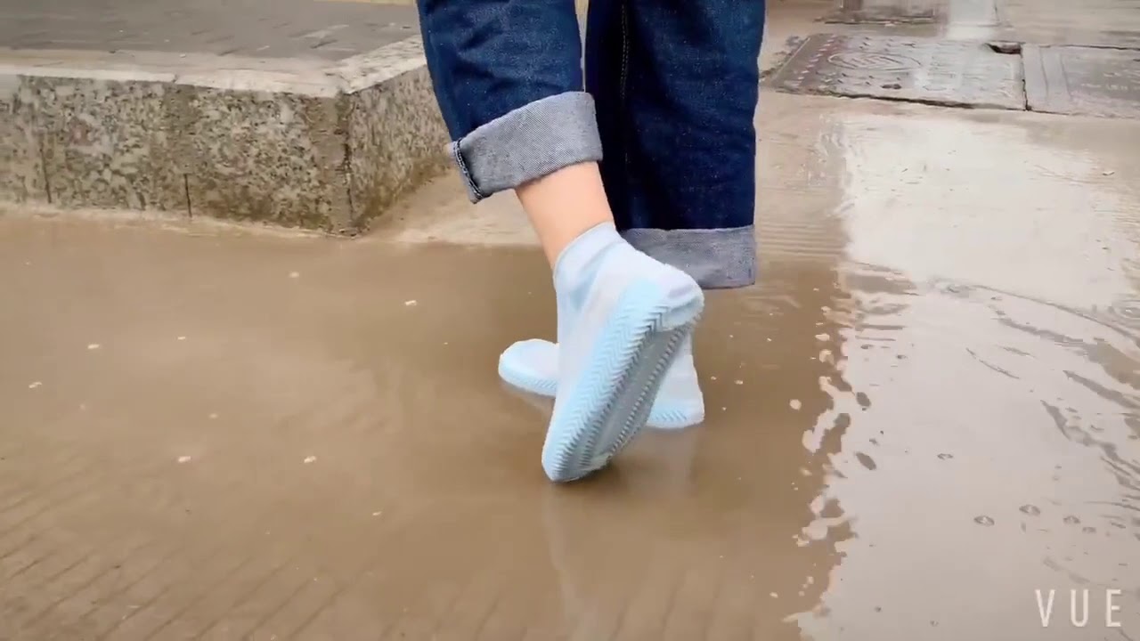 Ximotec cubre zapato contra el agua - YouTube