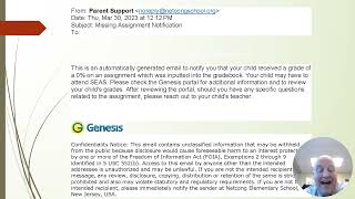 How To Enact Genesis Alert Notifications for Grades and Discipline