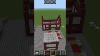Mincraft Realismus Stadt Resturant im Fischerdorf