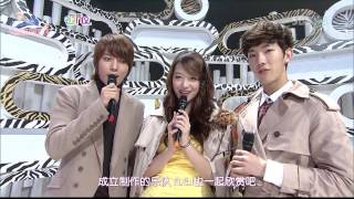 100926 人气歌谣MC雪莉&郑容和&赵权 高清精美特效中字