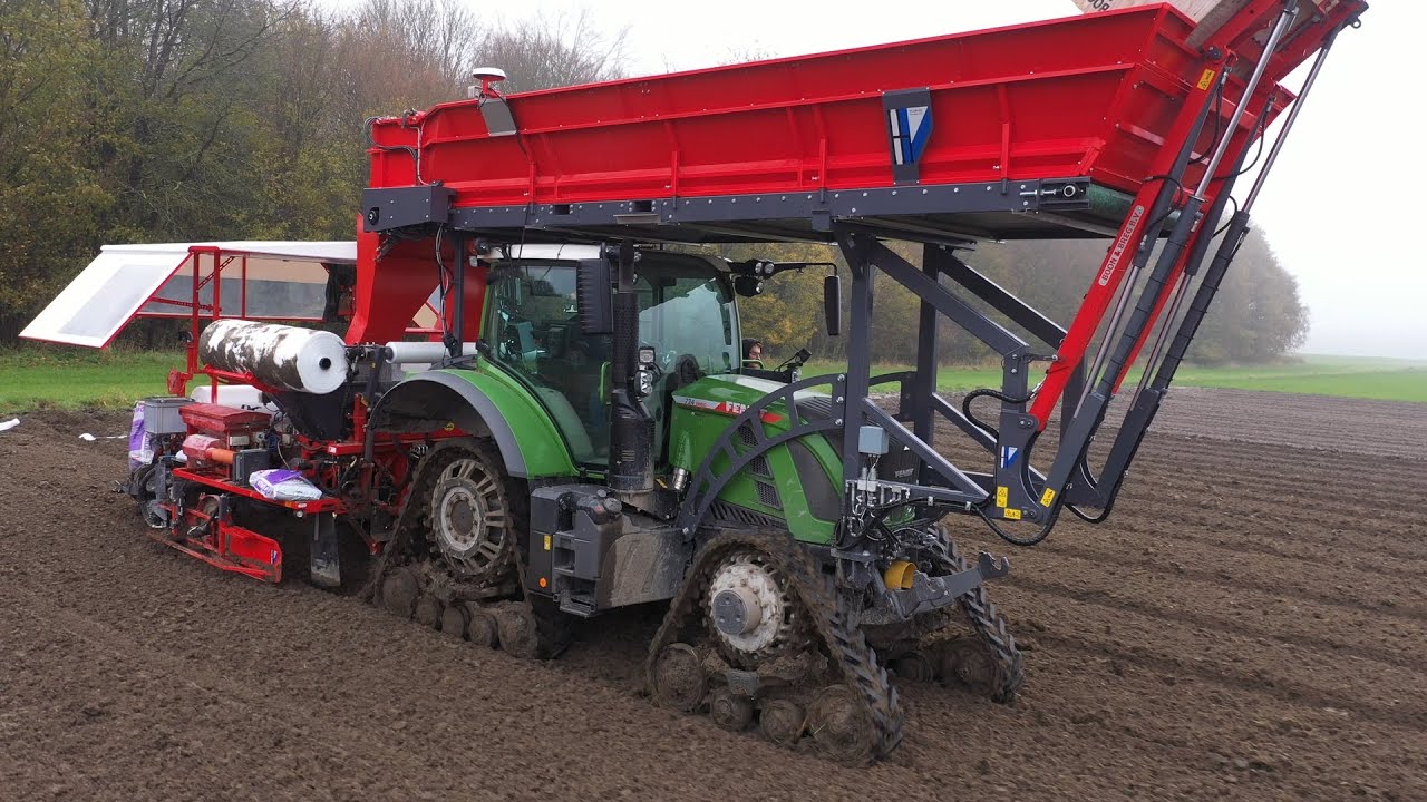 ETA PINABEL / Fendt 722 et kombi Goweil G1 F125 (bottes enrubanné) 