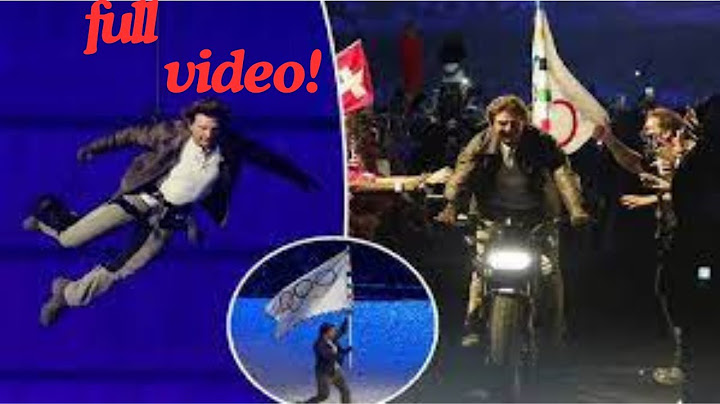 See Tom Cruise’s Epic Routine to Close Out the 2024 Paris Olympics #sports #paris2024 #olympics2024