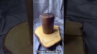 Chased Walnut Box