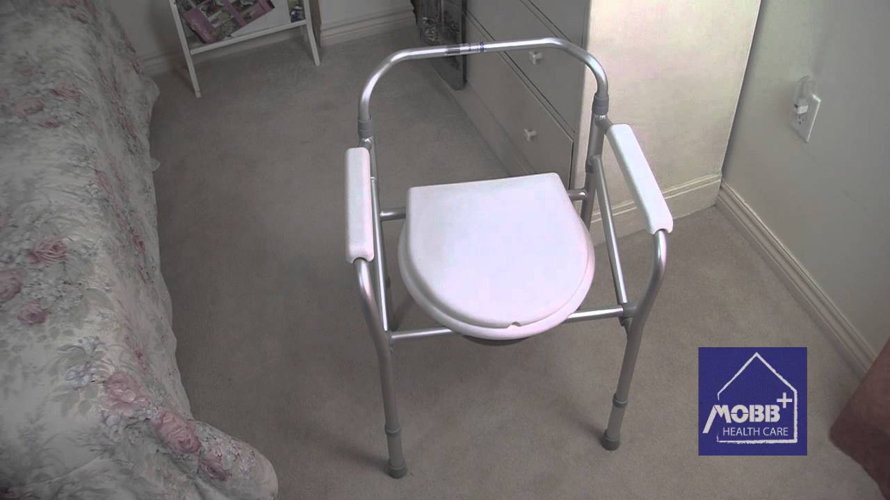 MOBB Aluminum Folding Commode