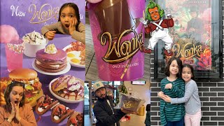 NEW Wonka Movie Premier￼ Day + Trying Wonka Menu Items at IHOP! SO YUMMY!! ￼
