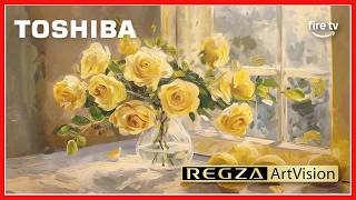 Toshiba 65 G700 Series: Elevate Your Space with Art and 4K QLED TV