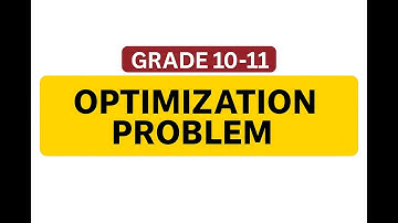 Optimization Problem – Rectangular Field