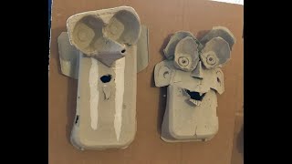 Ah Haa Maker Moments: Recycled egg carton projects with Ann Cheeks