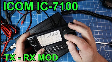 Icom IC-7100 Frequency Expansion