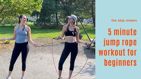 5 Minute Beginner Jump Rope Workout