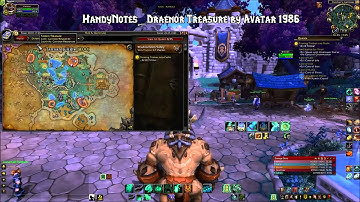 World of Warcraft Add On Sanctum: HandyNotes and HandyNotes_Draenor Treasures