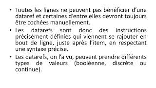 Tuto n°39 - Rédiger une checklist dynamique (Partie 2) avec Datareftool
