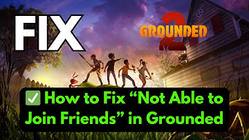 Oplossing: Kan niet meedoen met vrienden in Grounded | Multiplayer en crossplay werken niet