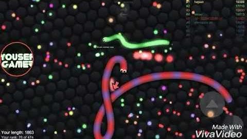 YousefTheGamer#Play slither.io And Splix.io